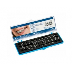 Profesionalus ortodontinis breketų rinkinys, CLARBEN Roth Metal Braces Kit 0.018”, 1 rink