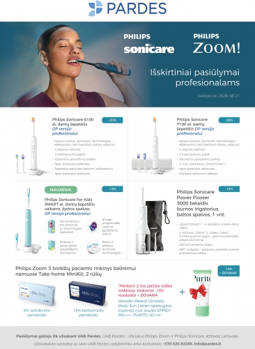 Philips akcijos odontologams