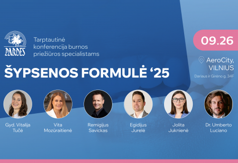 Kviečiame į tarptautinę konferenciją „ŠYPSENOS FORMULĖ '25“