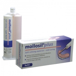 Mollosil plus 1 cartridge perbazavimo medžiaga, DETAX, 50 ml