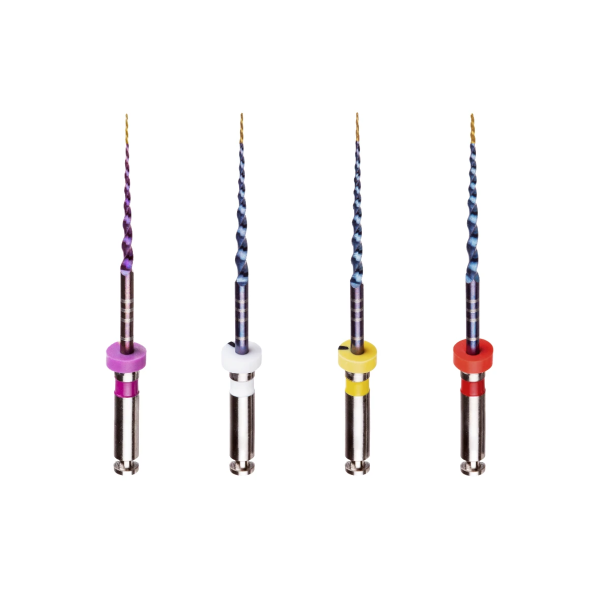 Endodontinis instrumentas ZARC BlueShaper PRO sterile files 21mm Z1-Z4, 4 vnt (1)