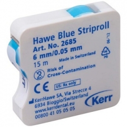 Matricos juostelė KERR Hawe blue striproll 6mm, 15 m