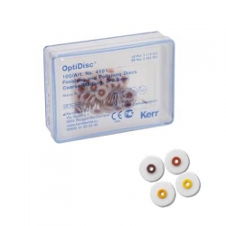 Poliravimo diskeliai KERR OptiDisc coarse-medium 9.6 mm, 100 vnt
