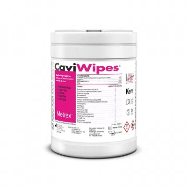 Dezinfekcinės servetėlės KERR Cavi wipes, 160 vnt (1)
