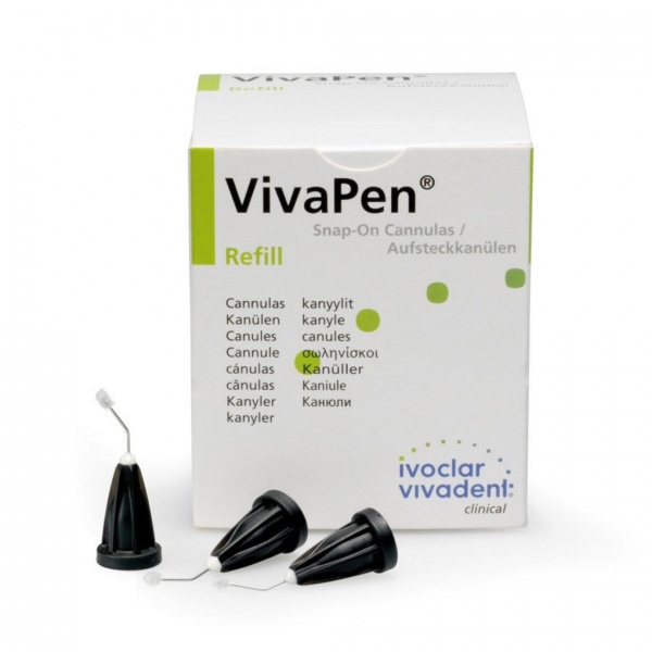 Aplikavimo antgaliukai VivaPen Snap-On Ivoclar Vivadent, 100 vnt (1)