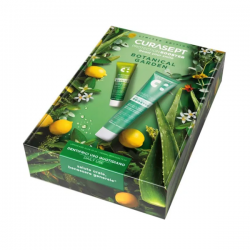Dantų pastų rinkinys CURASEPT Botanical Garden Protection Booster, Herbal Invasion 75ml +Limone&Aloe 20ml