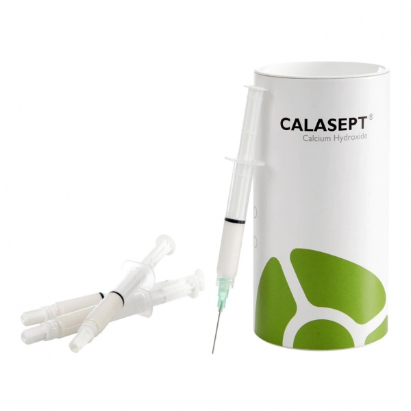 Calasept kalcio hidroksido pasta, DIRECTA, 4x1.5 ml (1)