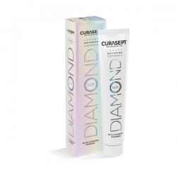 Balinanti dantų pasta CURASEPT Diamond luxury whitening, 75 ml