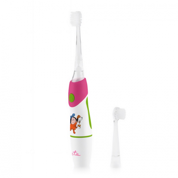 Elektrinis dantų šepetėlis ETA Sonetic 3-10 m. vaikams, rožinės spalvos, 1 vnt (1)