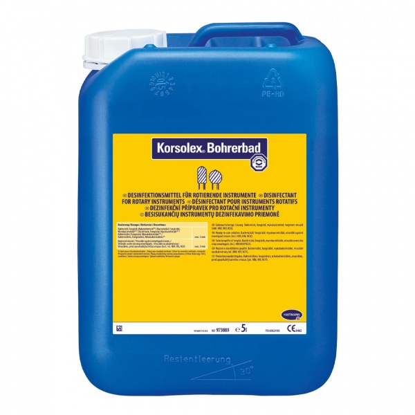 Korsolex®  Bohrerbad koncentratas besisukančių instrumentų dezinfekcijai ir valymui, Bode (1)