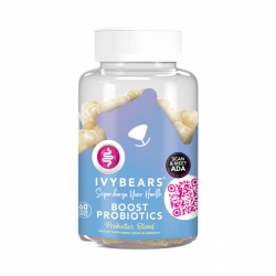 Maisto papildas IVYBEARS Boost Probiotics žarnyno veiklai, 60 vnt