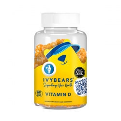 Maisto papildas IVYBEARS Vitamin D, 60 vnt