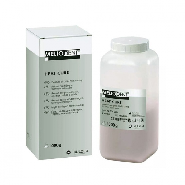 Meliodent HC karštos polimerizacijos plastmasė, KULZER, 1 kg (1)