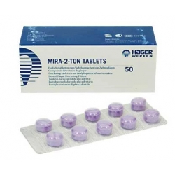 MIRA-2-TON tabletės apnašų indikacijai, HAGER&WERKEN, 50 vnt