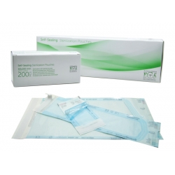 Sterilizavimo maišeliai ECS 100x250 mm, 200 vnt