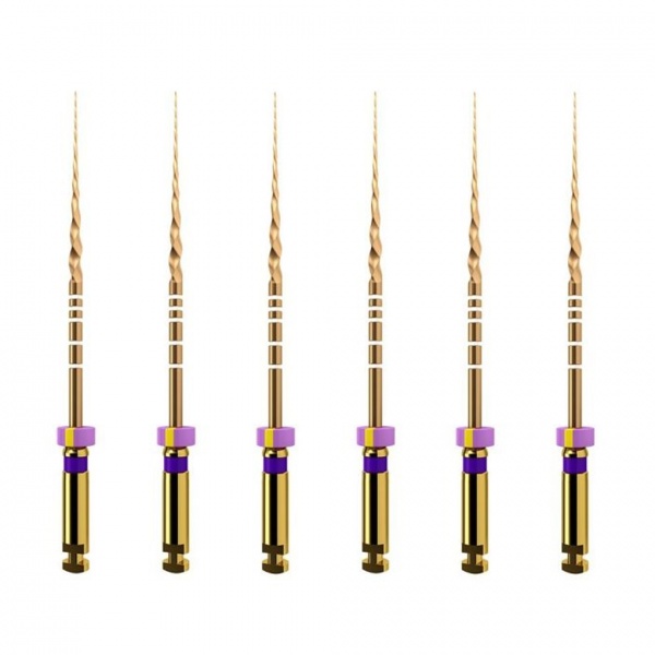 Protaper GOLD mašininis endodontinis instrumentas, DENTSPLY, S1 25 mm, 1x6 vnt (1)