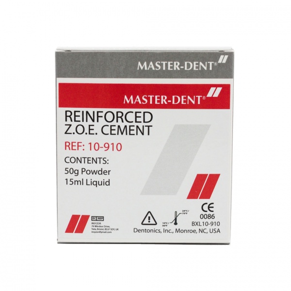 Reinforced ZOE cement 50g+15ml Master-Dent (1)