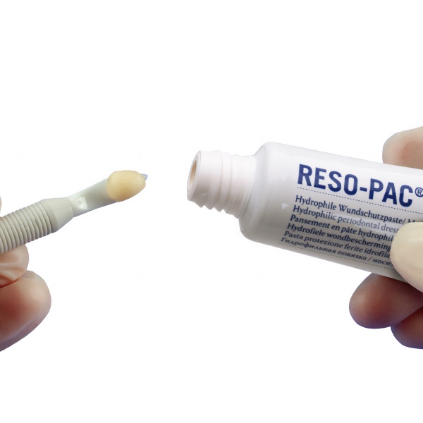 Reso-Pac  periodontinis tvarstis tūbelėje, HAGER&WERKEN, 25 g (2)