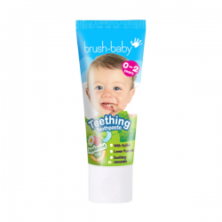 Dantų pasta kūdikiams BRUSH-BABY Teething Toothpaste, 50 ml