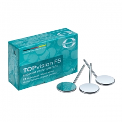 Veidrodėlis TOPvision Nr.5 Rhodium FS, HAHNENKTRATT, nedidinantys, 12 vnt