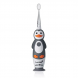 Elektrinis dantų šepetėlis BRUSH-BABY WildOnes PERCY PENGUIN nuo 0 mėn iki 10 m vaikams, 1 vnt (1)