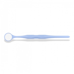 Veidrodėlis su koteliu Nr. 4 RELAX FS Rhodium, nedidinantys, HAHNENKTRATT, mėlynas, 1 vnt