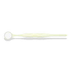 Veidrodėlis su koteliu Nr. 5 RELAX FS Rhodium, nedidinantys, HAHNENKTRATT, geltonas, 1 vnt