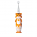 Elektrinis dantų šepetėlis BRUSH-BABY WildOnes TOBY TIGER nuo 0 mėn iki 10 m vaikams, 1 vnt (1)