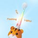 Elektrinis dantų šepetėlis BRUSH-BABY WildOnes TOBY TIGER nuo 0 mėn iki 10 m vaikams, 1 vnt (2)