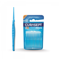 Tarpdančių šepetėliai CURASET PICKS MEDIUM, 36 vnt