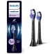 Standartinės elektrinio dantų šepetėlio galvutės PHILIPS Sonicare S2 Sensitive, juodos, 2 vnt (1)