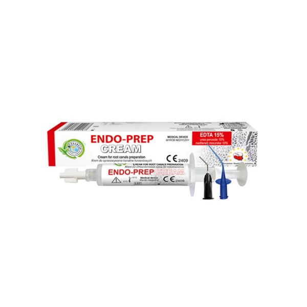 Endo-Prep 10% EDTA, kremas danties šaknų kanalų platinimui, CERKAMED, 10 ml (1)