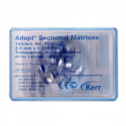 Matricos KERR Adapt transparent sectional 6.5 mm/0.05 mm, 100 vnt