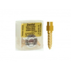 Paauksuoti intrapulpariniai kaiščiai NORDIN S5, 12 vnt