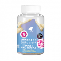 Maisto papildas IVYBEARS Boost Probiotics žarnyno veiklai, 60 vnt