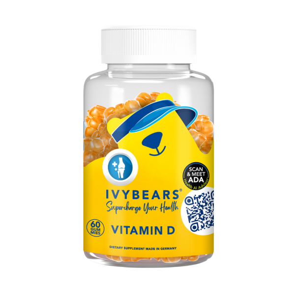 Maisto papildas IVYBEARS Vitamin D, 60 vnt (1)