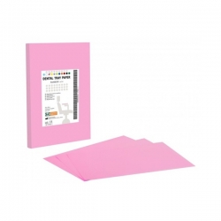 Krepinis popierius padėkliukams BOURNAS MEDICALS, rožinis, 250 vnt