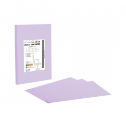 Krepinis popierius padėkliukams BOURNAS MEDICALS, violetinis, 250 vnt