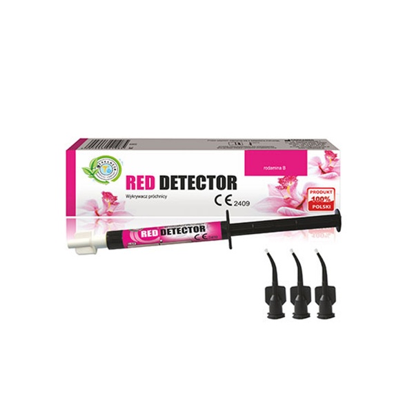 Red Detector karieso markeris, CERKAMED, 2 ml (1)