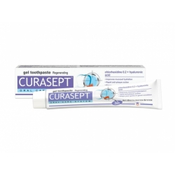 Regeneruojanti dantų pasta, CURASEPT Regenerating su CHX 0,20% ir hialiurono rūgštimi, 75 ml