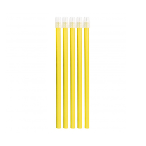 Seilių atsiurbėjai BOURNAS MEDICALS geltoni, 15 cm, 100 vnt (2)