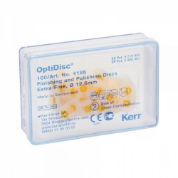Poliravimo diskeliai, KERR OptiDisc Extra-fine, 12.6 mm, 100 vnt