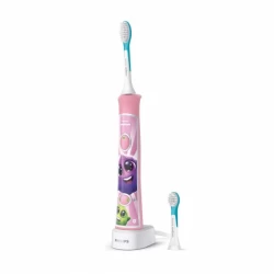 Elektrinis dantų šepetėlis vaikams PHILIPS Sonicare For Kids, HX6352/42, rožinės spalvos, 1 vnt