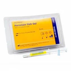 Ėsdinimo gelis Porcelain etch kit PEG, PULPDENT, 4 x 1.2 ml