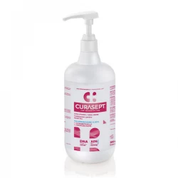 Burnos skalavimo skystis, CURASEPT ADS Lenitivo 020 IT su 0.20% CHX + chlorbutanolis, 900 ml