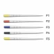 ProTaper GOLD popieriniai kaiščiai, DENTSPLY, F2, 180 vnt (1)