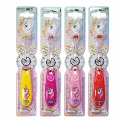 Vaikiškas dantų šepetėlis Unicorn TWINKLERS, su laikmačiu ir šviesele, 3-6 m., 1 vnt