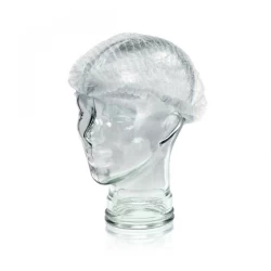 Kepuraitės Clip Cap, MEDICOM, baltos spalvos, 100 vnt