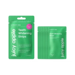 Dantų balinimo juostelės, SMILEPEN Pop - JUICY APPLE Whitening Strips, 7 poros
